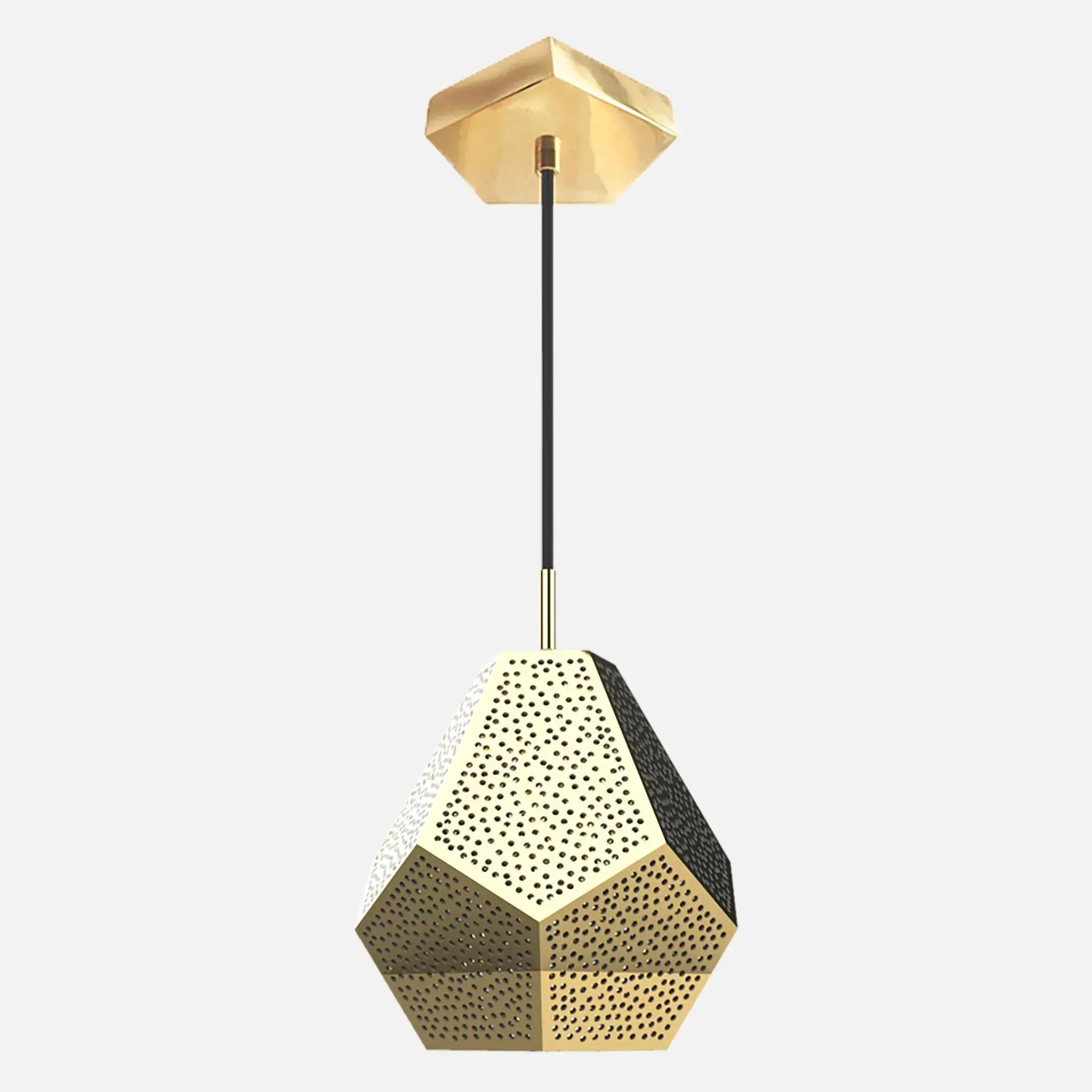 Almas geometric Moroccan pendant light for bedroom, living room or hallway decor