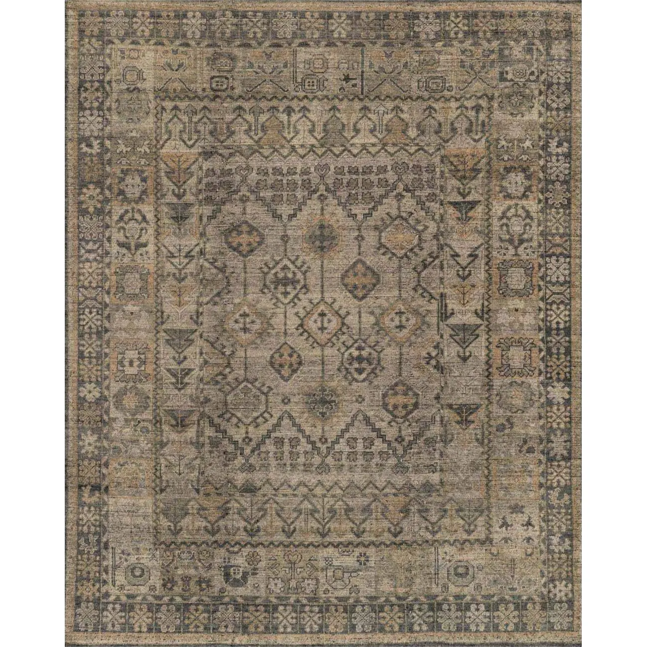 Teddy Hand-Knotted Wool Rug plush traditional floor rug for living room or dining area by Amethyst Rugs