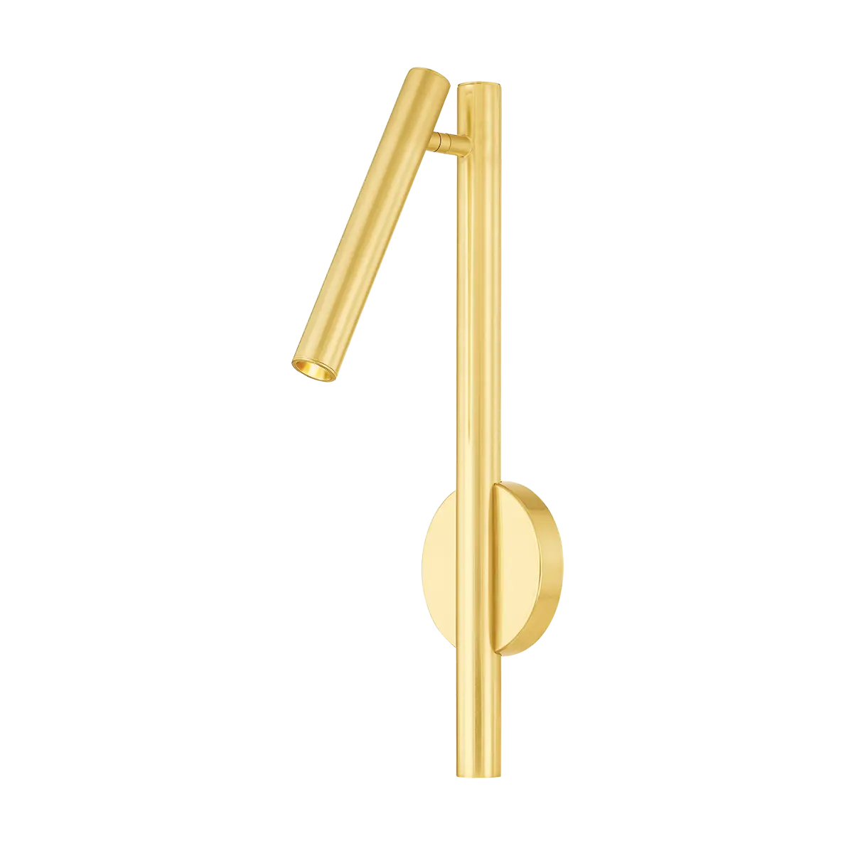 Aged brass wall sconce, stylish decorative wall lighting fixture for living room, entryway or dining room