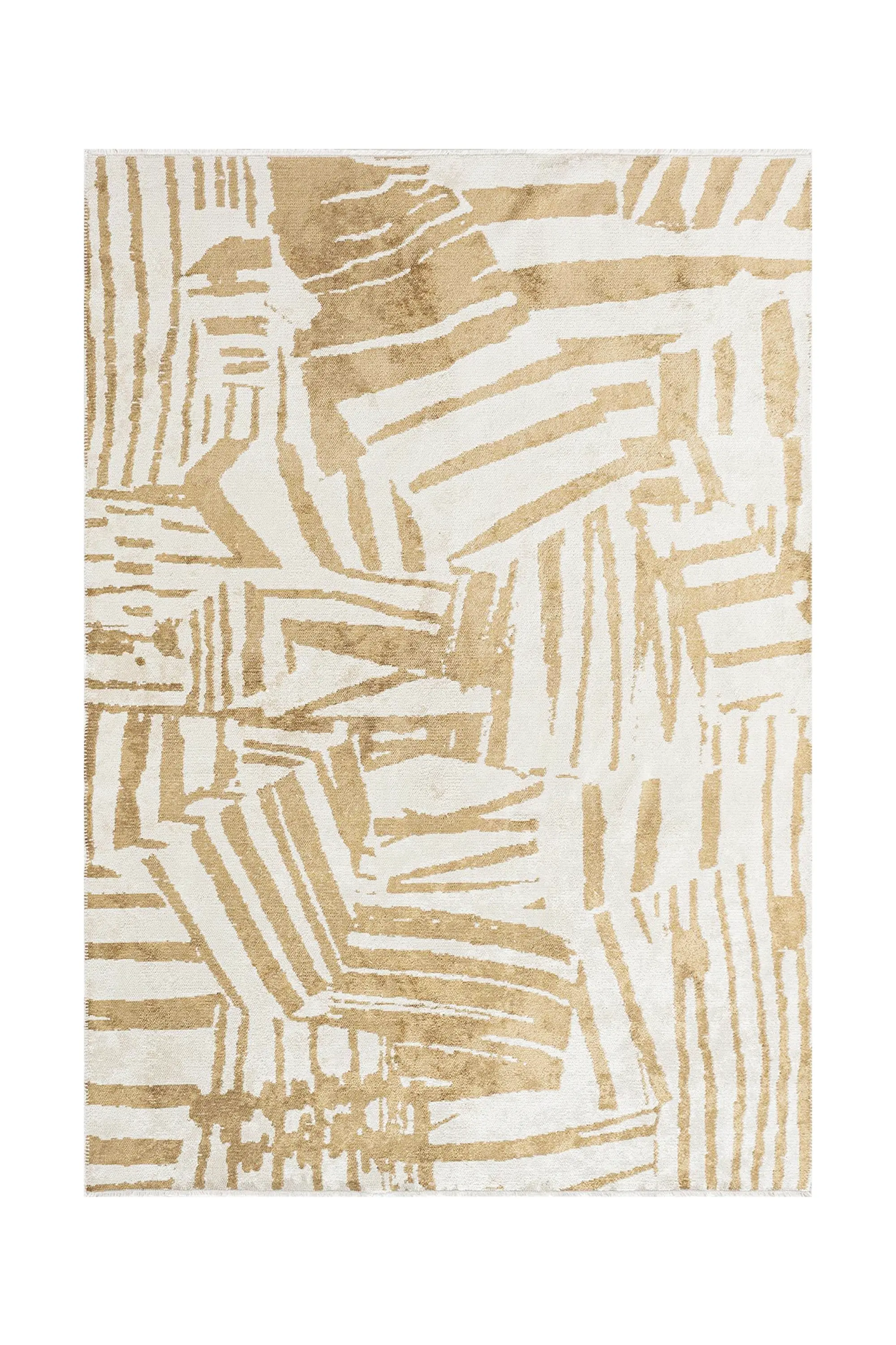 Confusee abstract area rug for artistic living room, studio or modern home