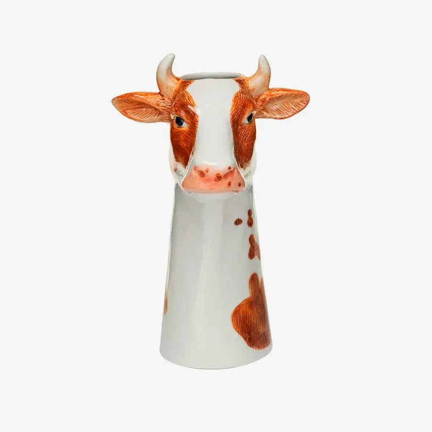 Cow vase for farmhouse kitchen decor by Creative Co op