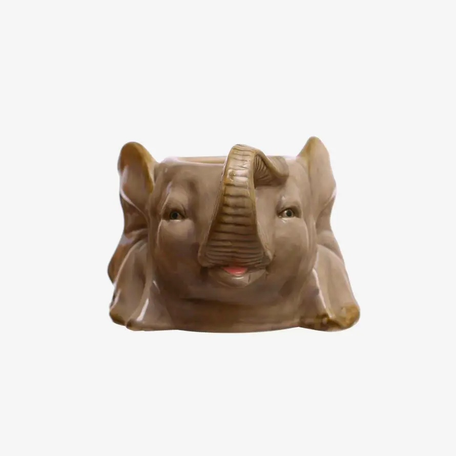 Elephant planter for garden or living room by Creative Co op