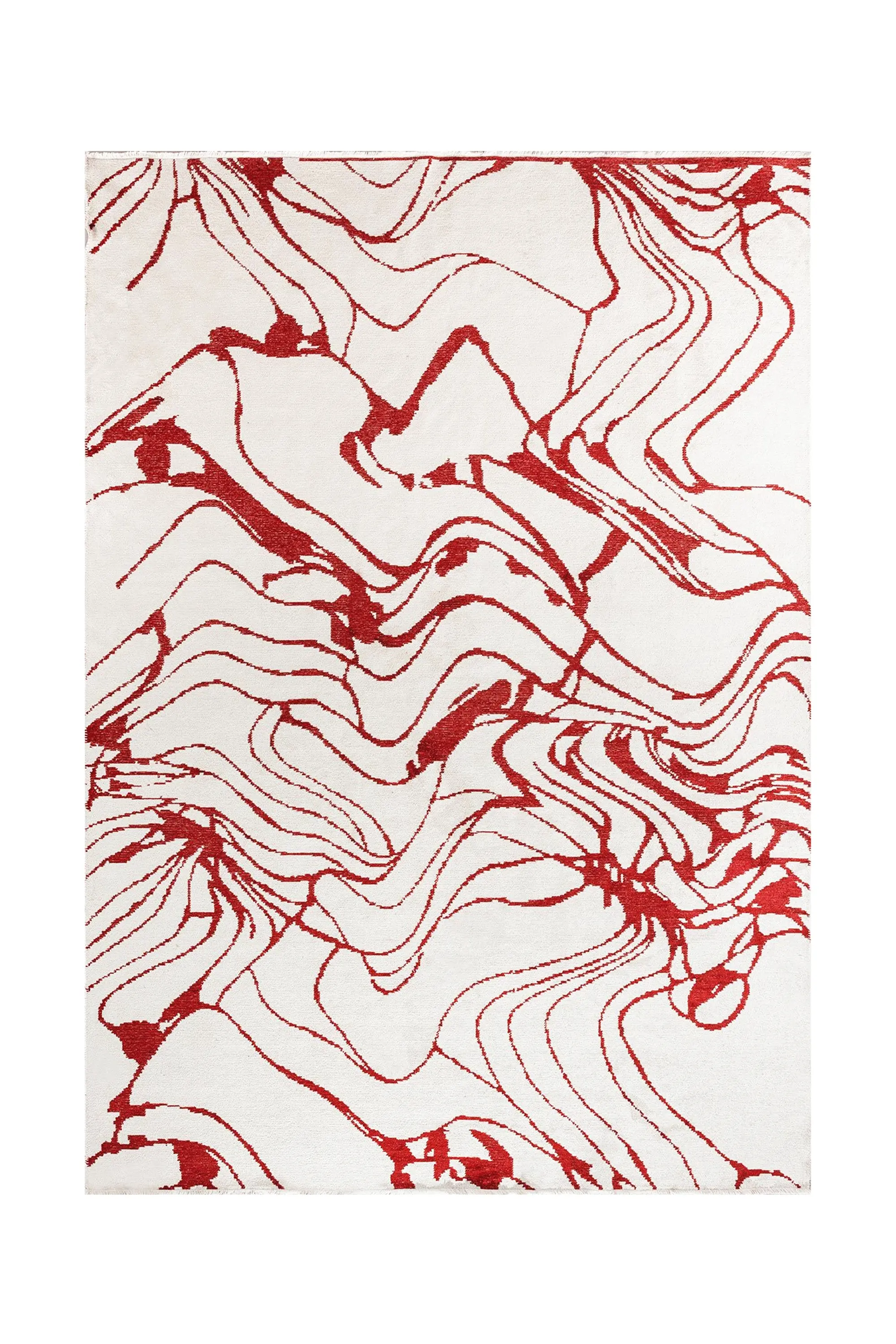 Fierce bold design area rug for statement living room, office or bedroom