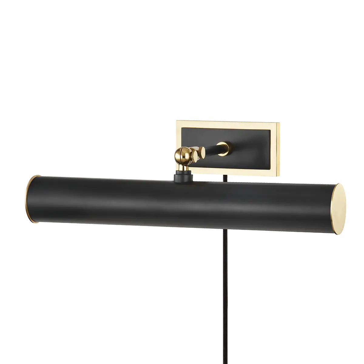 Plug-in old bronze picture light, rustic wall lighting for living room, office, or bedroom décor
