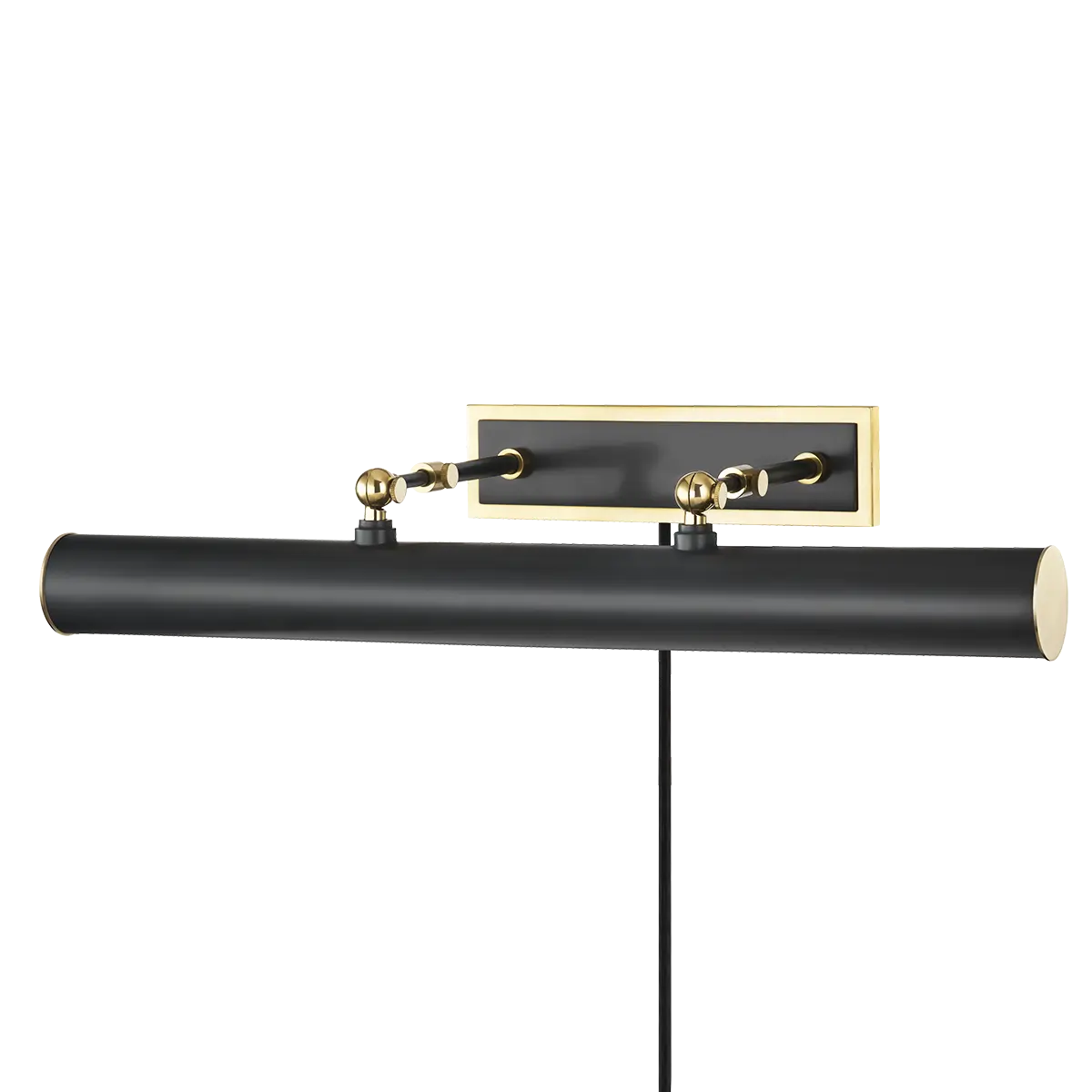 Plug-in old bronze picture light, elegant classic wall light fixture for artwork or living room décor
