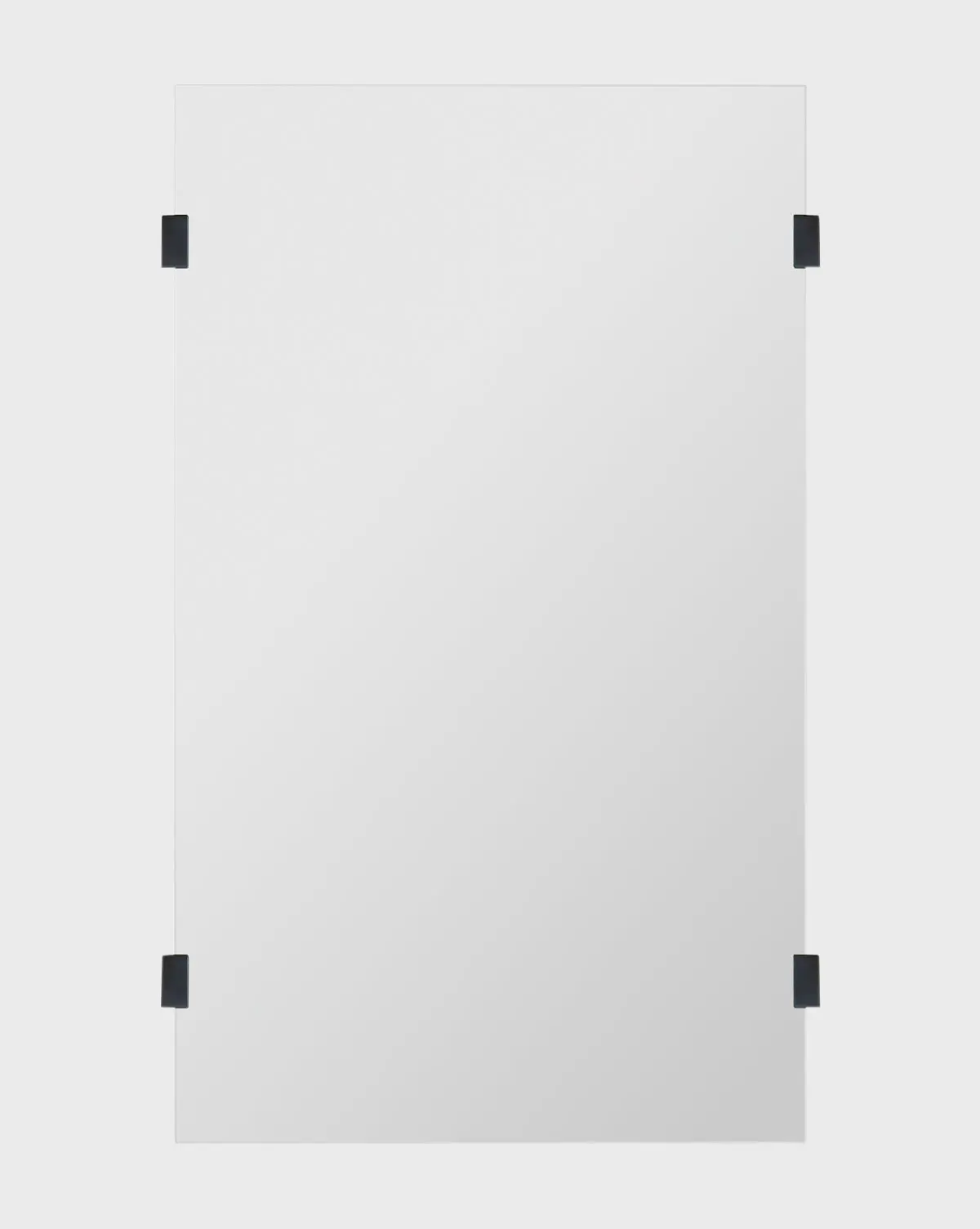 Designer wall mirror in metallic finishes - Ivana bathroom vanity mirror or living room accent piece