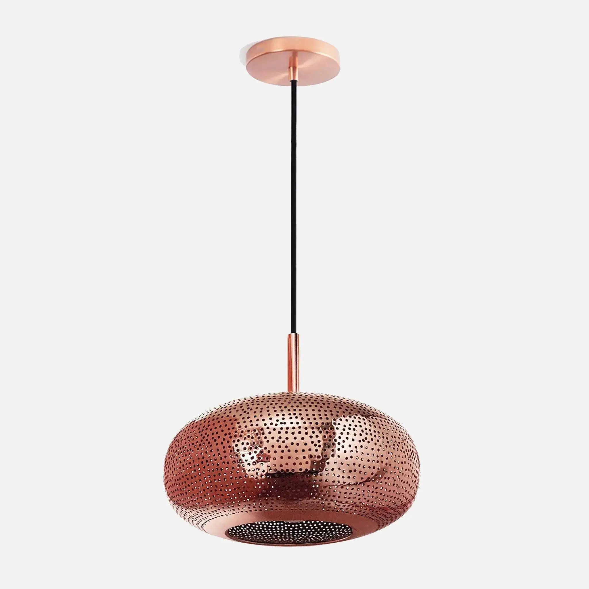 Lila copper farmhouse pendant light for rustic kitchen, dining room or farmhouse style