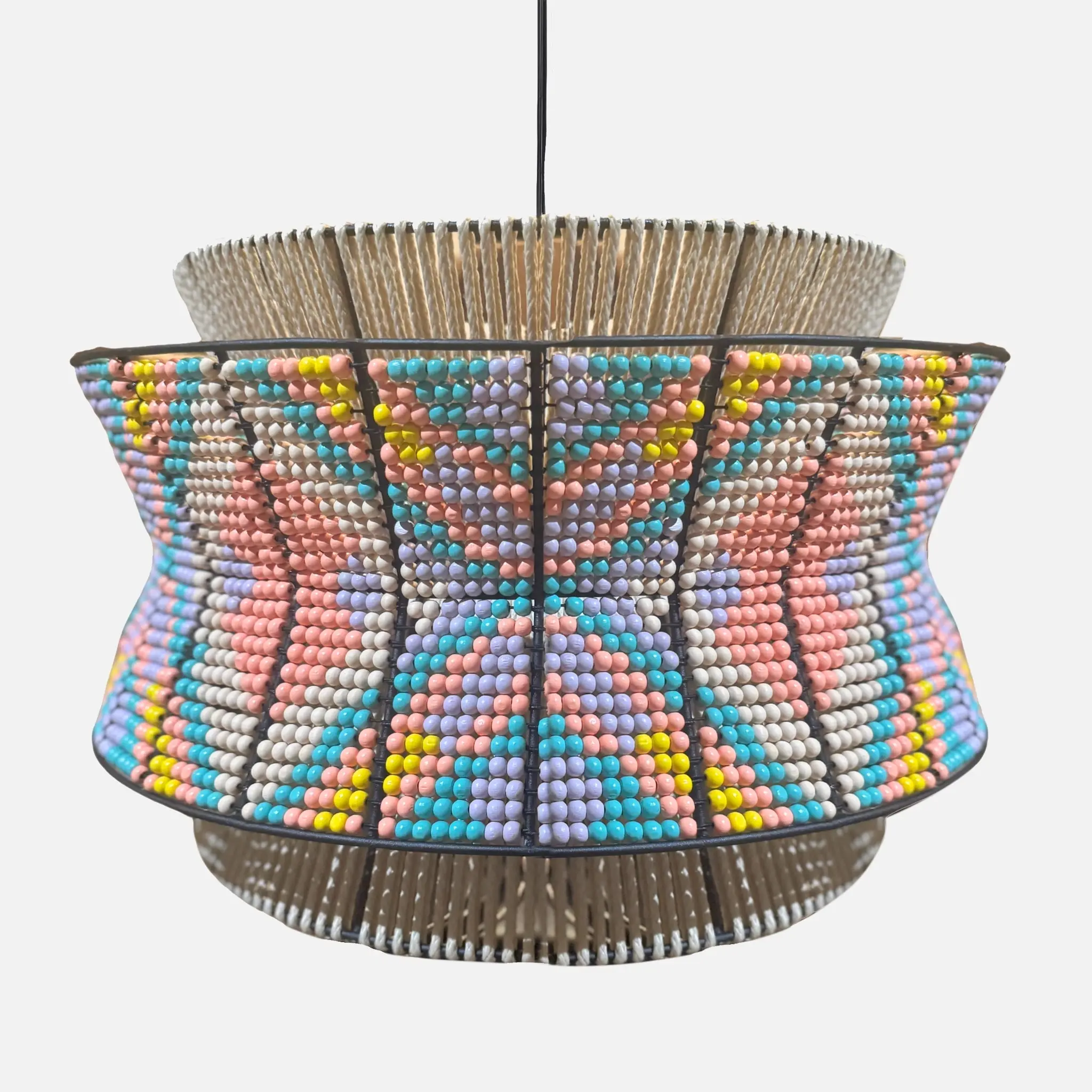 Liz large nursery chandelier for soft bedroom, nursery or children’s playroom ceiling