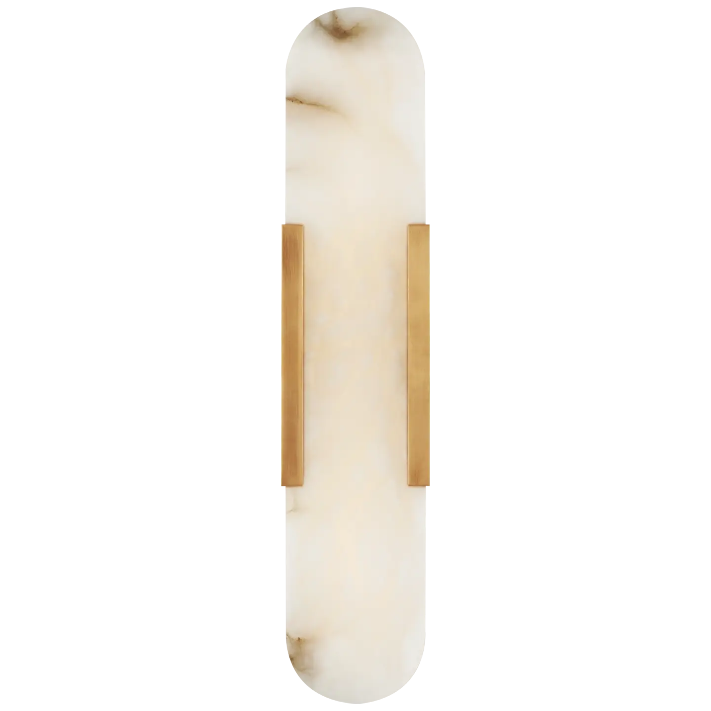 20-inch brass alabaster wall sconce, luxurious wall lighting fixture for dining room or bathroom décor