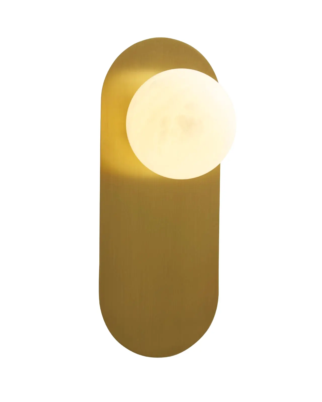 Milan brass wall sconce for elegant bedroom or bathroom vanity wall lighting