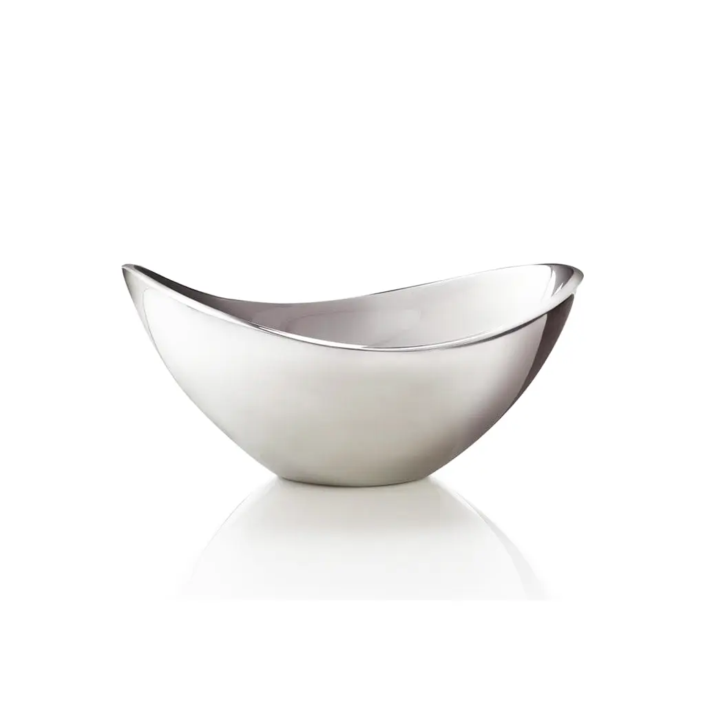 Nambe Butterfly Bowl 6.5 Inch 16 oz small silver butterfly dish for dining table or vanity