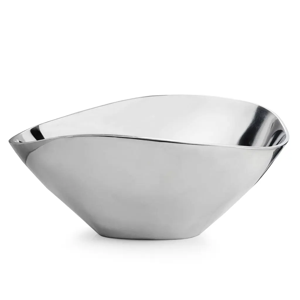 Nambe Grande Butterfly Bowl artistic butterfly design bowl for dining table centerpiece