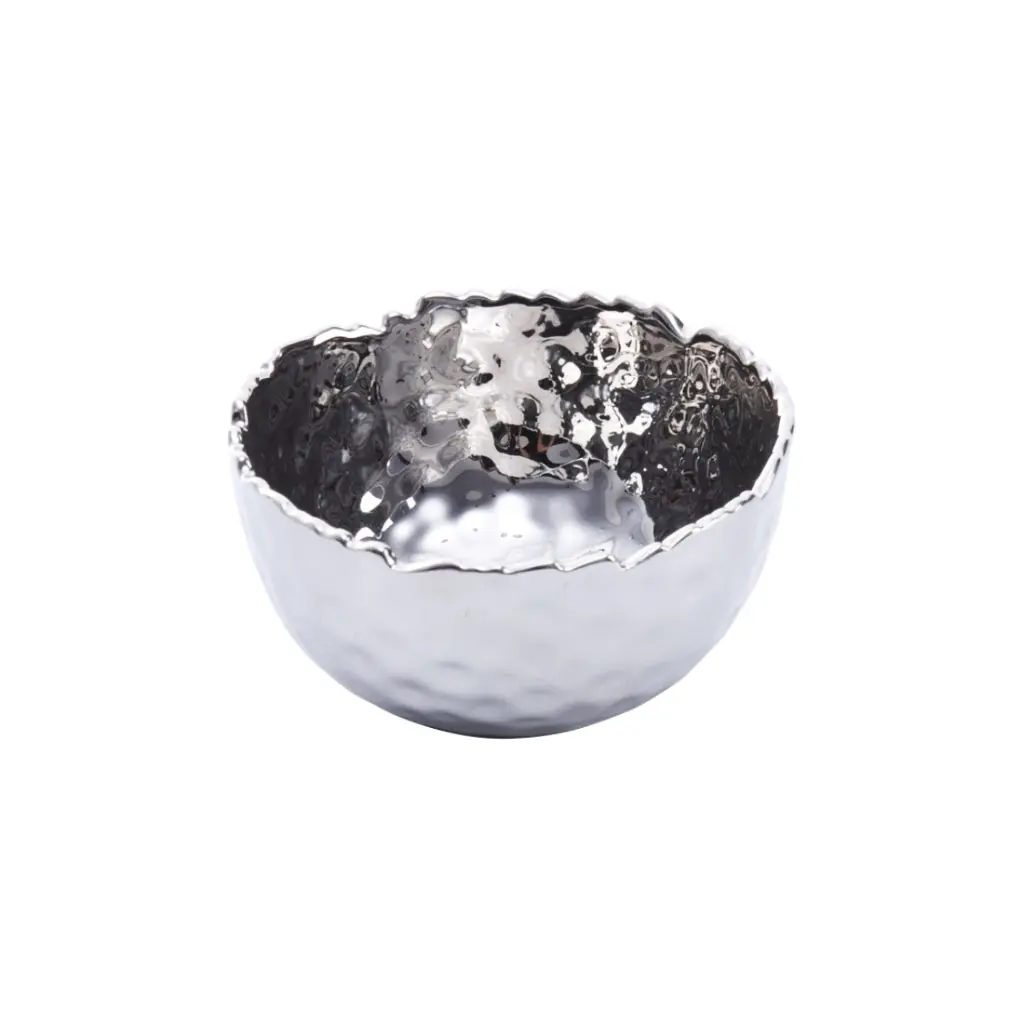 Pampa Bay Millennium Porcelain Snack Bowl modern porcelain serving dish for kitchen or dining