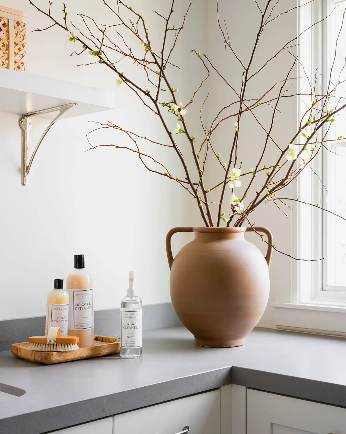 Rounded Dual Handled Vase Best Seller Free Shipping Timeless ceramic vase with handles great for mantel console or coffee table styling.
