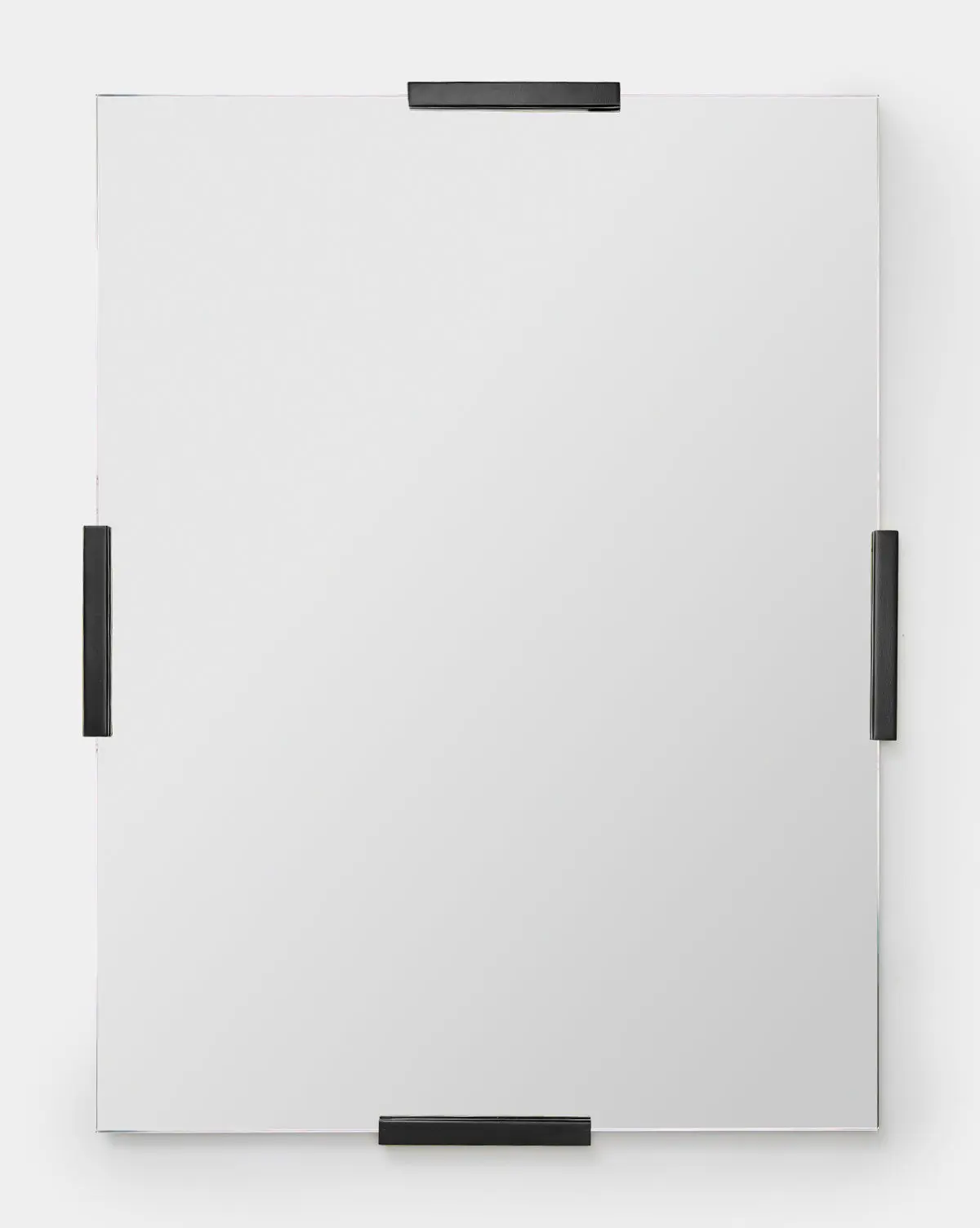 Slade rectangle mirror in bronze, brass, or nickel, versatile decor.
