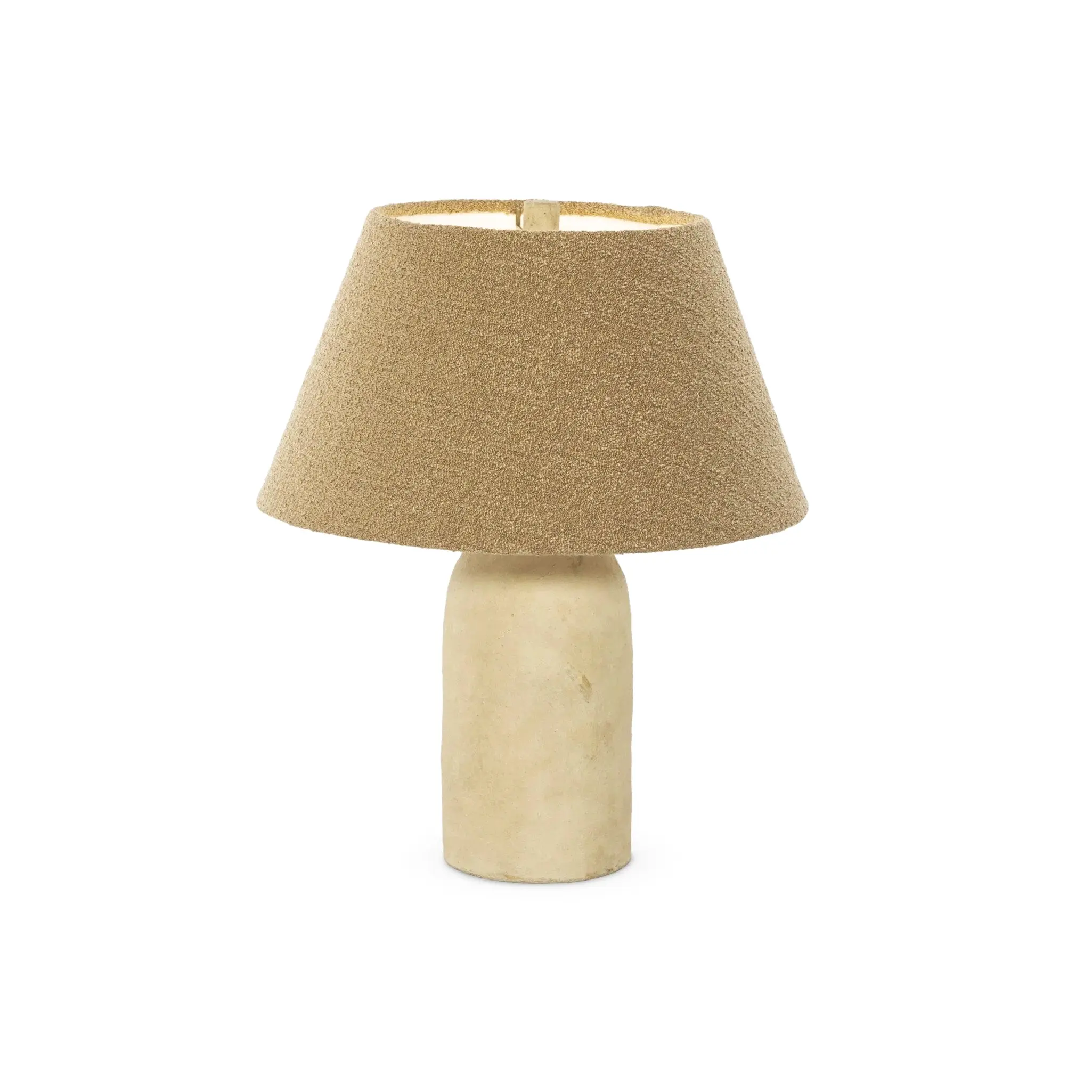 Tennon russet mango table lamp for rustic bedroom nightstands or warm living spaces