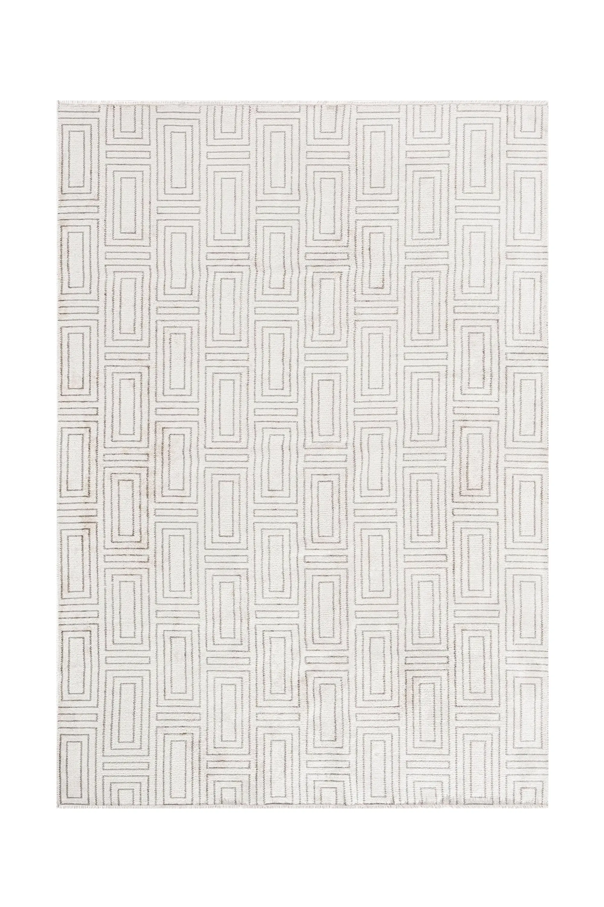 Tidy Home minimal neutral rug for clean bedroom, dining or living room space